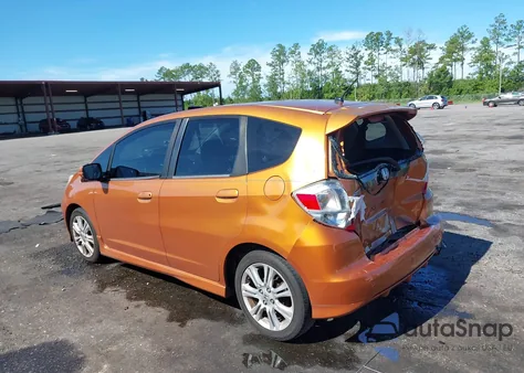 2010 Honda Fit Sport from USA, damaged, VIN JHMGE8H43AC007643